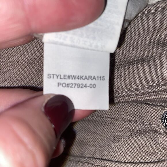 prAna Women's Pants Size 2 Kayla Tan Organic Cotton Skinny - Picture 9 of 10